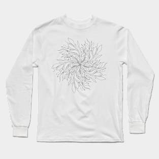 Floral Mandala Long Sleeve T-Shirt